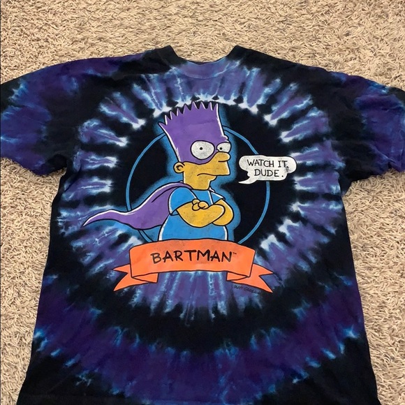 Liquid Blue Bart Simpson Shirt 